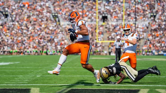 Kaden Feagin touchdown at Purdue