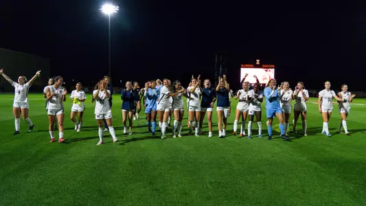 Soccer Team Celebration