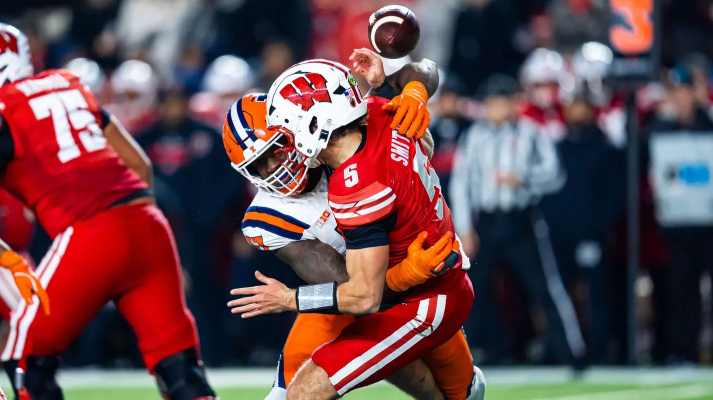 Gabe Jacas at Wisconsin - 11-22-25 (Patrick Pierson)