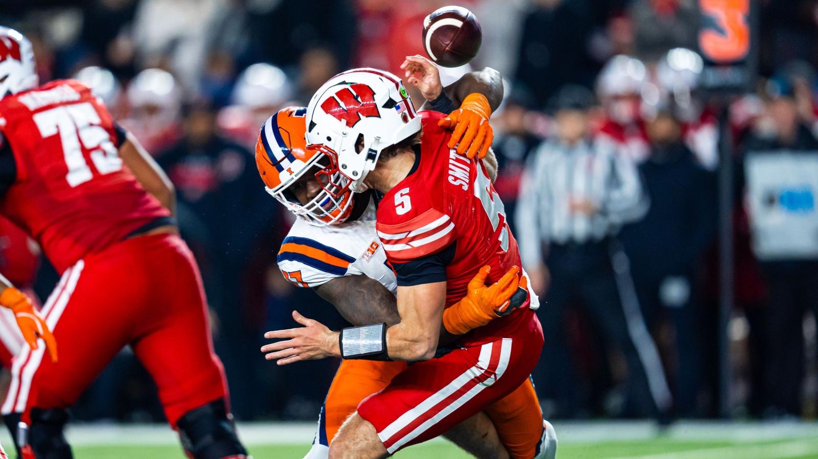 Gabe Jacas at Wisconsin - 11-22-25 (Patrick Pierson)