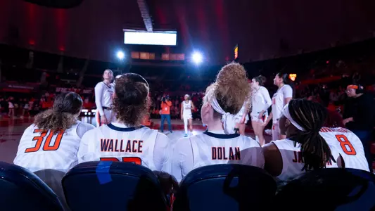 WBB starting lineup bench