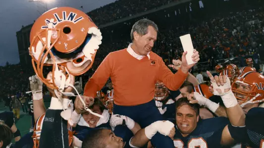 Mike White 1983 Big Ten Champions