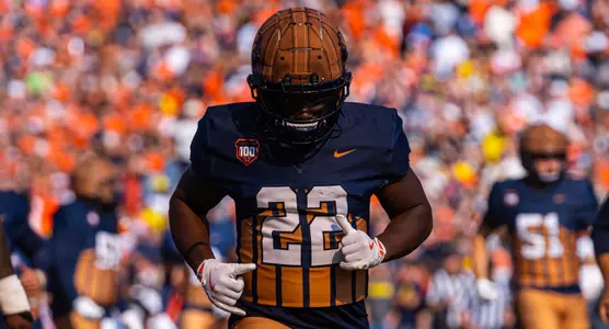 CHAMPAIGN, IL - October 19, 2024 - Photos taken during the match between the Michigan Wolverines and the Illinois Fighting Illini at Memorial Stadium in Champaign,IL. (Photo By Kevin Snyder/Illinois Athletics)