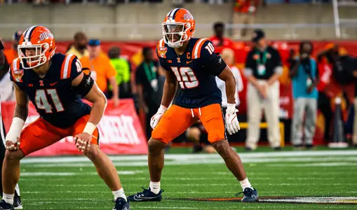 ORLANDO, FL - December 31, 2024 - Photos taken during the game between the South Carolina Gamecocks and the Illinois Fighting Illini at Camping World Stadium in Orlando,FL. (Photo By Kevin Snyder/Illinois Athletics)