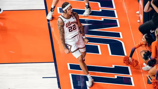 CHAMPAIGN, IL- January 26, 2025 - Photos taken during the game between the Northwestern Wildcats and the Illinois Fighting Illini at State Farm Center in Champaign, Illinois (Photo By Kevin Snyder/Illinois Athletics)