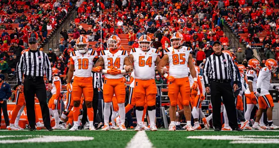 PISCATAWAY, NJ - November 23, 2024 - Photos taken before the game between the Rutgers Scarlet Knights and the Illinois Fighting Illini at SHI Stadium in Piscataway,NJ. (Photo By Kevin Snyder/Illinois Athletics)