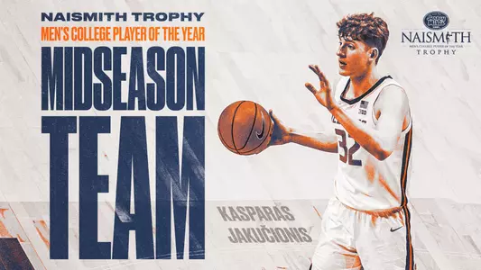 Jakucionis Naismith Midseason Team