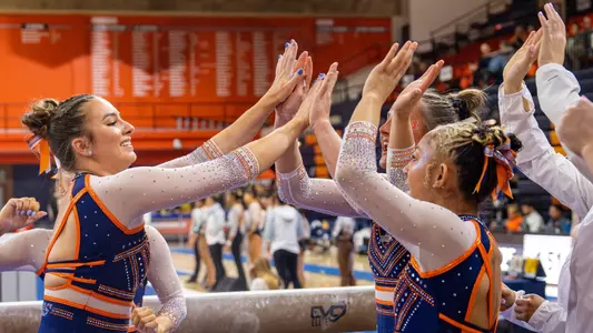 Group celebration vs. Missouri