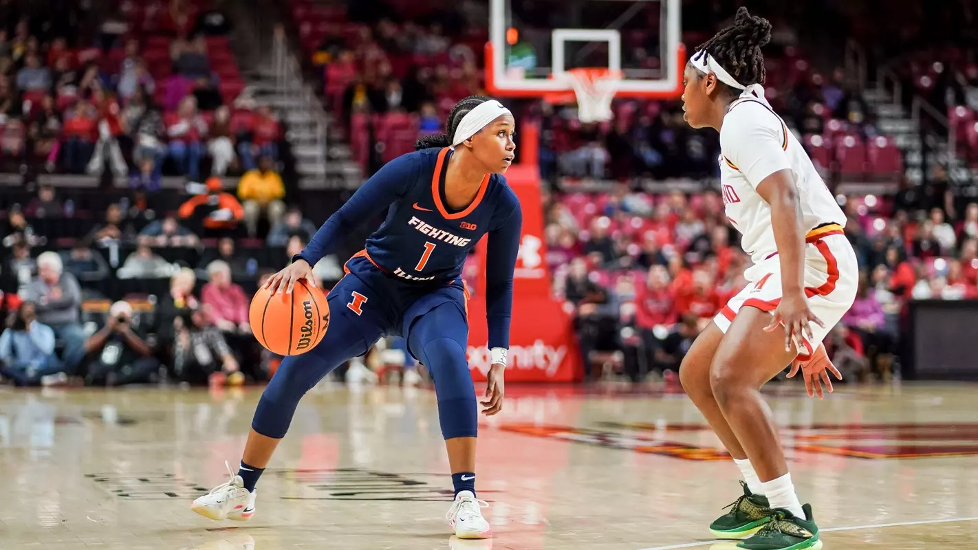 Illinois WBB at Maryland - Genesis Bryant