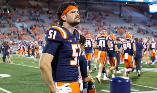 CHAMPAIGN, IL - August 29, 2024 - Photos taken during the game between the Eastern Illinois Panthers and the Illinois Fighting Illini at Memorial Stadium in Champaign,IL. (Photo By Jenny Butler /Illinois Athletics)