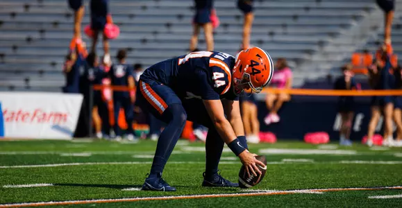 CHAMPAIGN, IL - October 12, 2024 - Photos taken before the game between the Purdue Boilermakers and the Illinois Fighting Illini at Memorial Stadium in Champaign,IL. (Photo By Jenny Butler /Illinois Athletics)