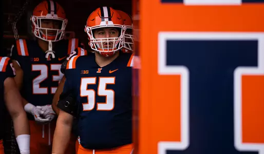 CHAMPAIGN, IL- November 16, 2024 - Photos taken during the game between the Michigan State Spartans and the Illinois Fighting Illini at Memorial Stadium in Champaign, IL.
(Phots By Lucas Sun/Illinois Athletics)