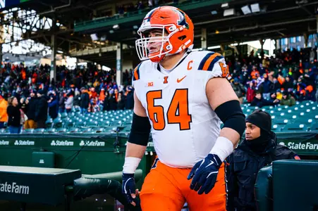 CHICAGO, IL - November 30, 2024 - Photos taken before the game between the Northwestern Wildcats and the Illinois Fighting Illini at Wrigley Field in Chicago,IL. (Photo By Kevin Snyder/Illinois Athletics)