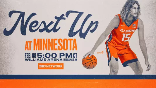 Next Up - at Minnesota - 2-8-25