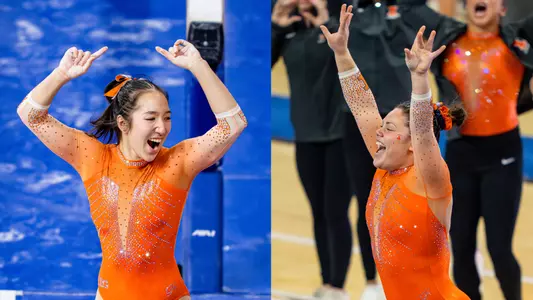 Chloe Cho and Tali Joelson on Senior Day