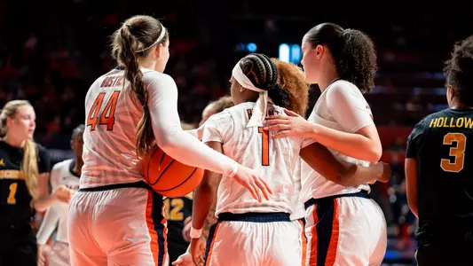 CHAMPAIGN, IL - March 02, 2025 - Photos taken during the game between the Michigan Wolverines and the Illinois Fighting Illini at State Farm Center in Champaign, IL (Photo By Sofi Klein/Illinois Athletics)