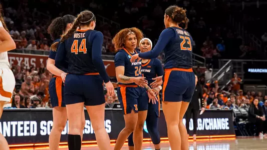 AUSTIN, TX - March 24, 2025 - Photos taken during the game between the Texas Longhorns and the Illinois Fighting Illini at Moody Center in Austin, TX (Photo By Madison Dabrowski/Illinois Athletics)