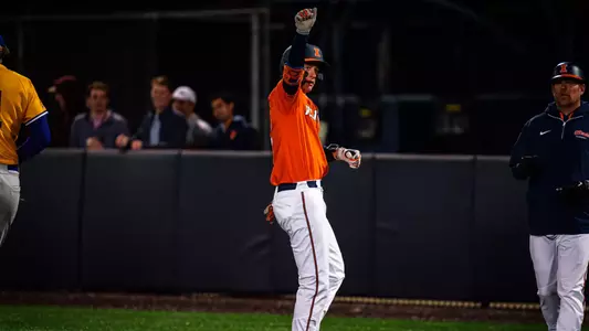 CHAMPAIGN, IL - March 11, 2025 - Photos taken during the game between the Western Illinois Leathernecks and the Illinois Fighting Illini at Illinois Field in Champaign, IL (Photo By Kevin Snyder/Illinois Athletics)