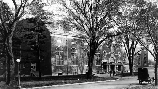 Huff Hall 1925 photo