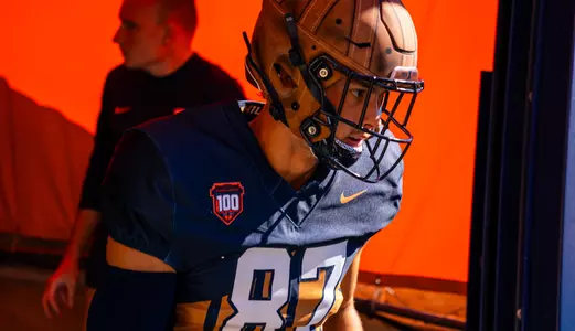 CHAMPAIGN, IL - October 19, 2024 - Photos taken before the match between the Michigan Wolverines and the Illinois Fighting Illini at Memorial Stadium in Champaign,IL. (Photo By Kevin Snyder/Illinois Athletics)