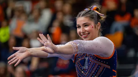 Eden King floor exercise