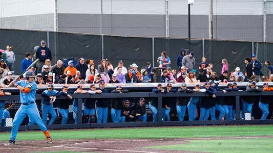 CHAMPAIGN, IL- April 13, 2025 - Photos taken during the match between the Indiana Hoosiers and the Illinois Fighting Illini at Illinois Field in Champaign, IL.
(Phots By Lucas Sun/Illinois Athletics)