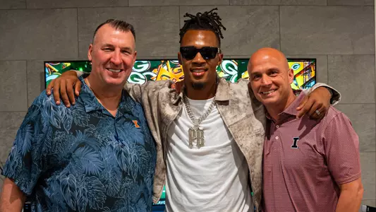 Bret Bielema, Pat Bryant, Justin Stepp NFL Draft