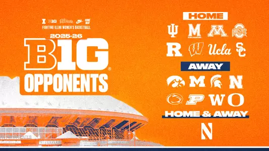 2025-26 Big Ten WBB Conference Opponents