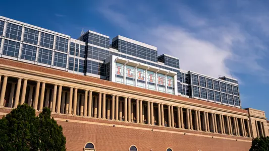 Memorial Stadium columns