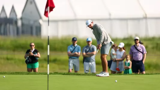 Jackson Buchanan at 2025 U.S. Open Practice Round (USGA)