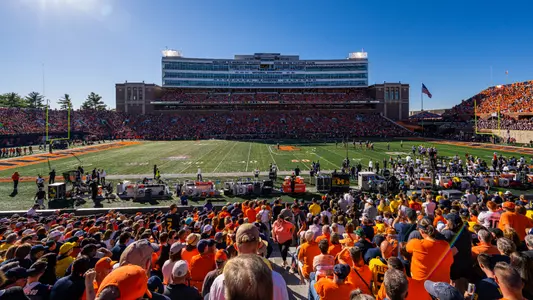 Memorial Stadium Illinois vs. Michigan 2024