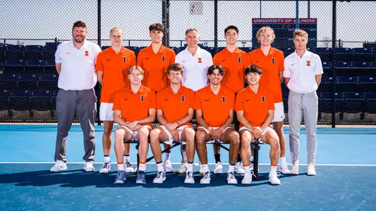 2024-25 Men's Tennis Team Photo