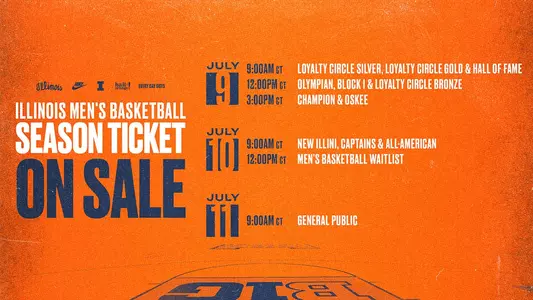 MBB Season Ticket July 9-11 Presale Graphic