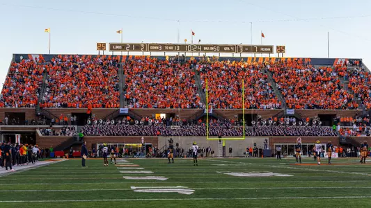 Block I Student Section 2024 vs. Michigan