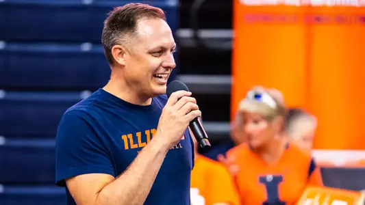 Champaign, IL - August 10, 2024 - Photos taken during 2024 Fan Day at Huff Hall in Champaign, IL. (Photo By Kevin Snyder/Illinois Athletics)