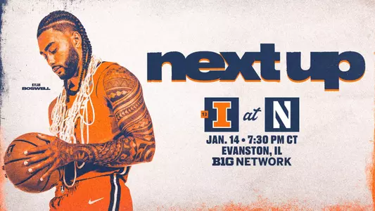 Next up - at Northwestern - 1-14-25