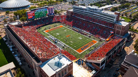 Gies Memorial Stadium 2026 Aerial