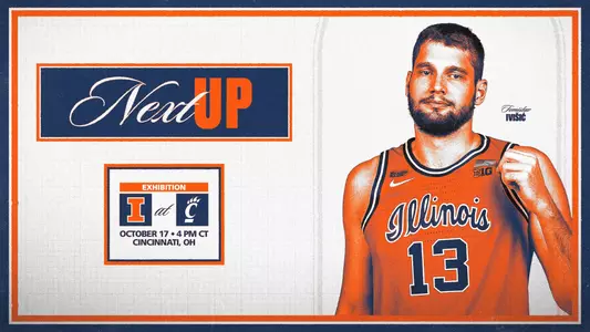Illinois at Cincinnati match-up graphic