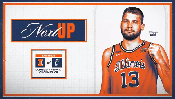 Illinois at Cincinnati match-up graphic