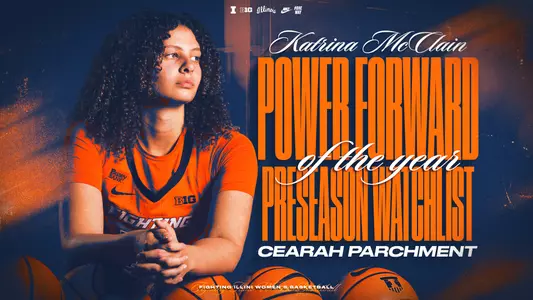 Katrina McClain Power Forward Player of the Year Preseason Watch List Cearah Parchment