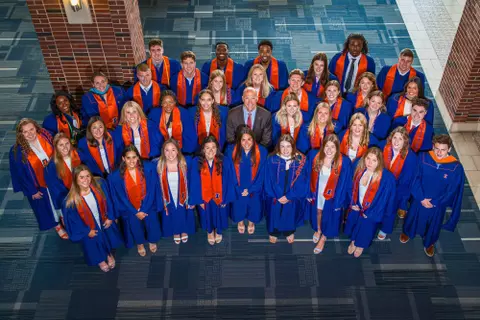 CHAMPAIGN, IL - May 17, 2025 - Photos taken during 2025 Graduation Breakfast at Colonnades Club at Memorial Stadium in Champaign, IL. (Photo By Kevin Snyder/Illinois Athletics)