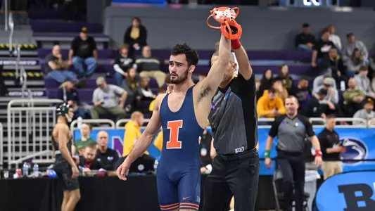 EVANSTON, IL - March 08, 2025 - Photos taken during the Big Ten Championships at Welsh-Ryan Arena in Evanston, IL (Photo By Unknown)
