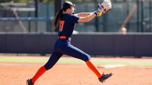 Abby Sabalaskey pitching