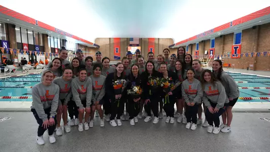 Swim and dive 2026 senior day