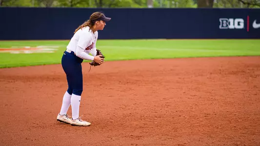 Adisyn Caryl waits for the pitch