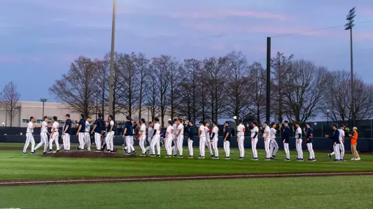 CHAMPAIGN, IL - March 10, 2026 - The Fighting Illini during the game between the Western Illinois Leathernecks and the Illinois Fighting Illini at Illinois Field in Champaign, IL. Photo By Ashley Ray/Fighting Illini