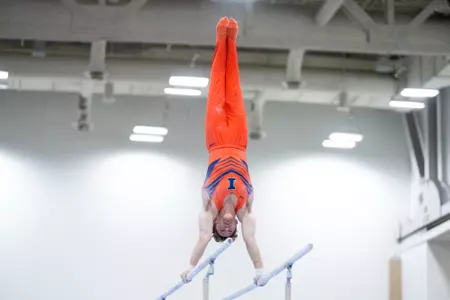 LOUISVILLE, KY - February 21, 2026 - Tate Costa during Winter Cup at Kentucky International Convention Center in Louisville, KY. Photo By Ashley Ray/Fighting Illini