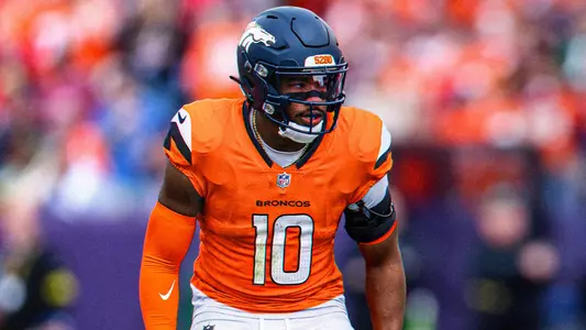 Miles Scott - Denver Broncos uniform swap