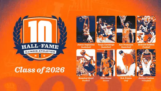 2026 Illinois Athletics Hall of Fame Class