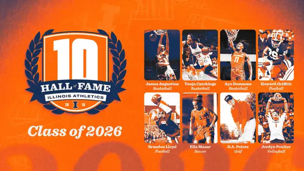2026 Illinois Athletics Hall of Fame Class